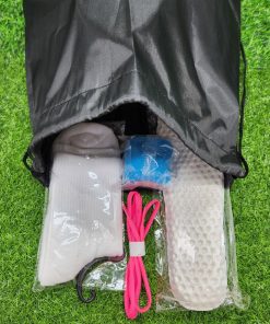 Combo Phụ Kiện Bóng Đá 5 Món: Tất Dệt Kim, Túi Rút, Dây Phối Màu, Băng Quấn Cơ, Lót Tổ Ong